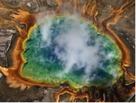 (C)Film “HOME” - ELZEVIR FILMS / EUROPACORP coproduction Grand Prismatic Spring, Yellowstone National Park, Wyoming, USA