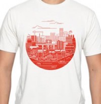 Threadless Tee by: Jason Yang donate to: American Red Cross price: $20.00