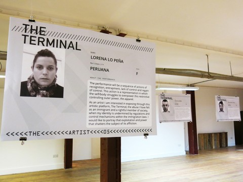 The Terminal 一階の受付会場