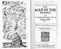 “The Man in the Moone 1638” Francis Godwin、Wikipediaより