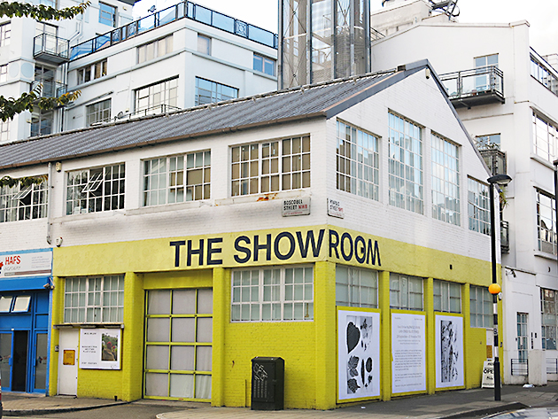 The Showroom ギャラリーの外観