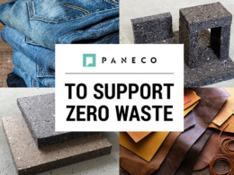 廃棄衣類からできた繊維リサイクルボード「PANECO®」
