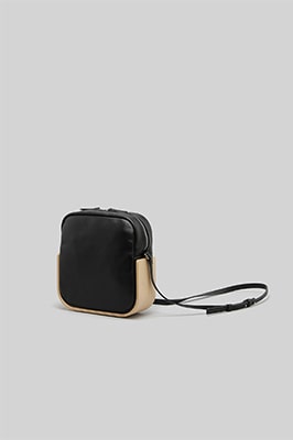 plywood bag _ shoulder black　商品画像