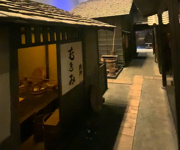 深川江戸資料館:町並み